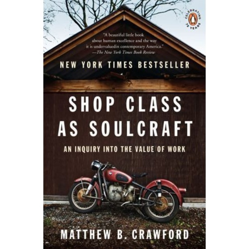Shop Class As Soulcraft : An Inquiry into the Value of Work Matth